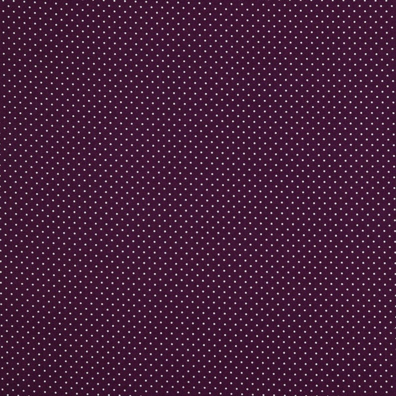 Baumwolle Webware Punkte Baumwollstoff Stoffe Pünktchenstoffe rosa lila Purple