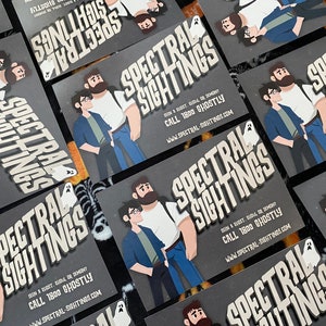 Spectral Sightings Mini Poster / Business Card