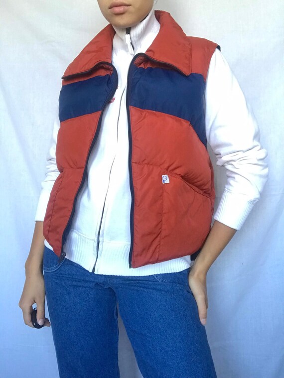 80s puffy vest