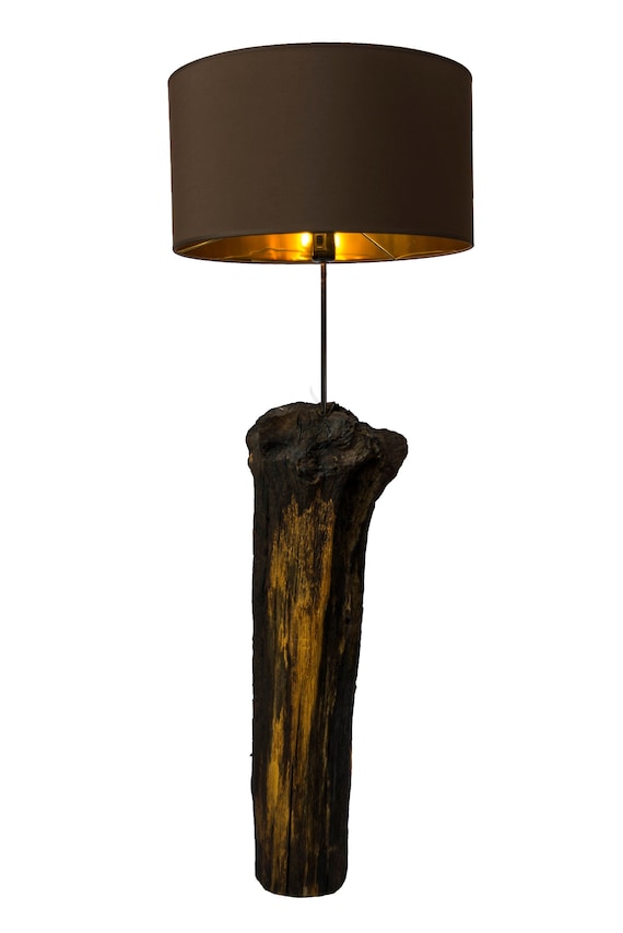 Rustic lamp floor deals