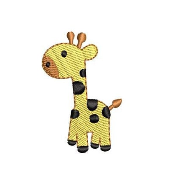 Giraffe Embroidery - Etsy
