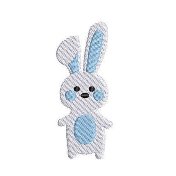 Mini Bunny Embroidery Design Easter Small Rabbit Machine Embroidery Pattern Shirt Embroidery