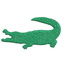 Mini Alligator Crocodile Embroidery Design Small Machine Embroidery Pattern Shirt Towel Embroidery