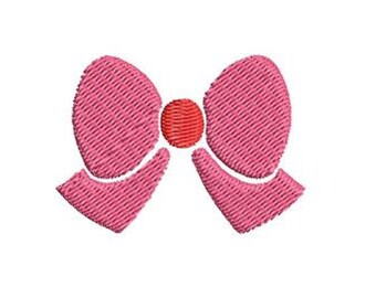 Bow Embroidery Design Baby Mini Small Machine Pattern Shirt