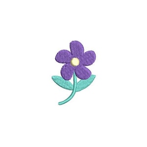 Boho Flower Embroidery Design Mini Daisy Small Machine Pattern