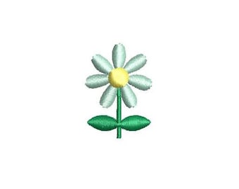 Daisy Embroidery Design Mini Flower Small Pocket Machine Pattern Shirt