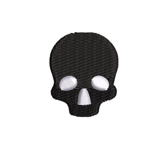 Skull 'Rammstein x Crossbones' Embroidered Patch — Little Patch Co