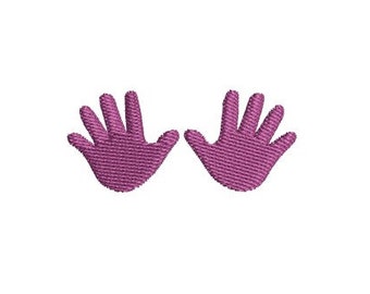 Mini Baby Hands Embroidery Design Small Machine Pattern
