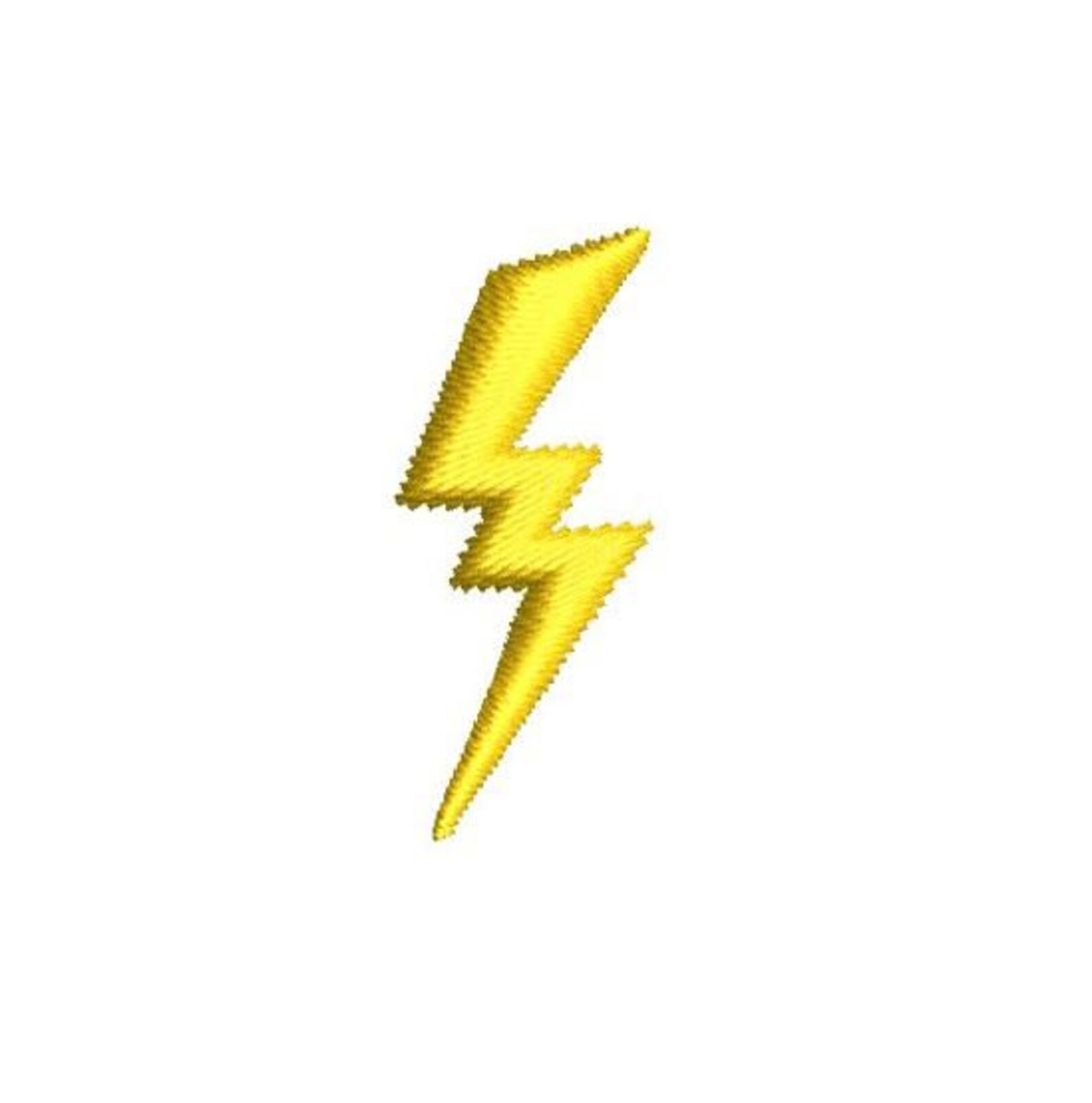 Lightning Bolt Embroidery Design Mini Small Lightening Machine Etsy