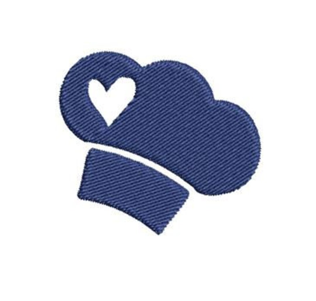 Mini Chef Hat Embroidery Design Cooking Baking Small Machine Embroidery