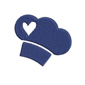 Mini Chef Hat Embroidery Design Cooking Baking Small Machine Embroidery Pattern Shirt Apron Towel Embroidery