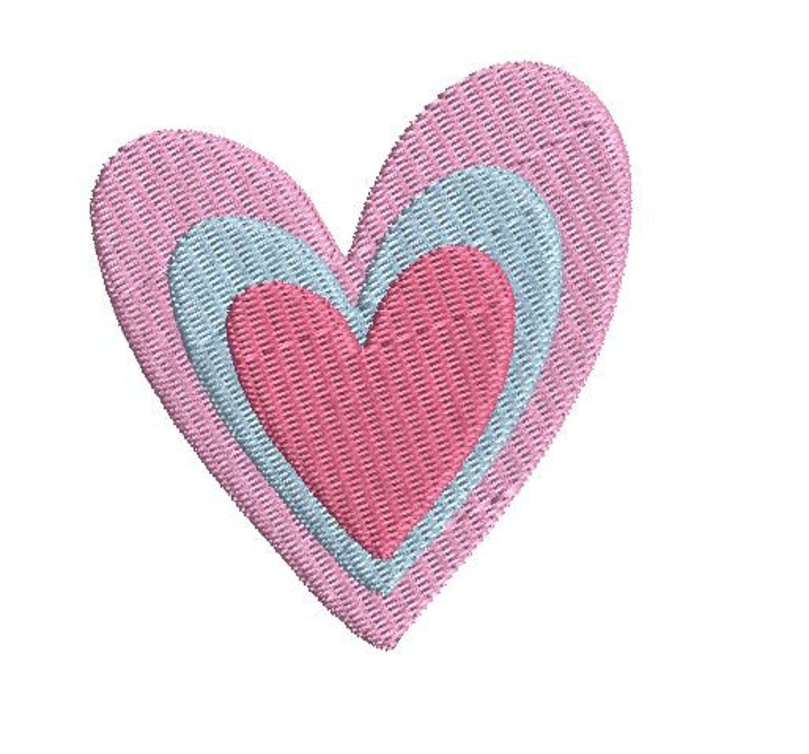 Mini Rainbow Boho Heart Embroidery Design Small Machine Pattern Shirt ...