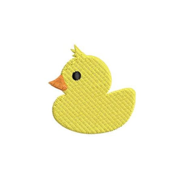 Mini Rubber Duck Embroidery Design Mini Small Duckie Machine Embroidery Pattern Shirt Embroidery