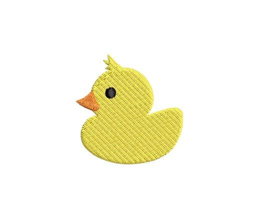 Rubber ducky straw topper yellow fits Stanley