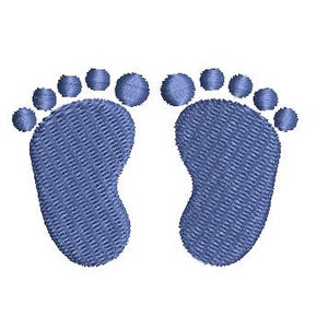 Baby voeten borduurwerk Design Babyfeet Mini voetafdrukken silhouet kleine Machine borduurwerk patroon Shirt borduurwerk