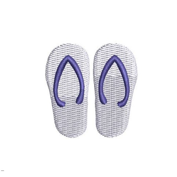Flipflops Embroidery Design Mini Flip Flops Small Machine Embroidery Pattern Face Mask Embroidery