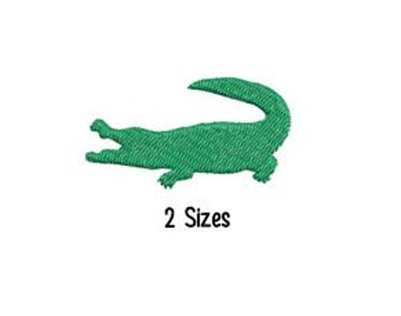 Mini Alligator Crocodile Embroidery Design Small Machine