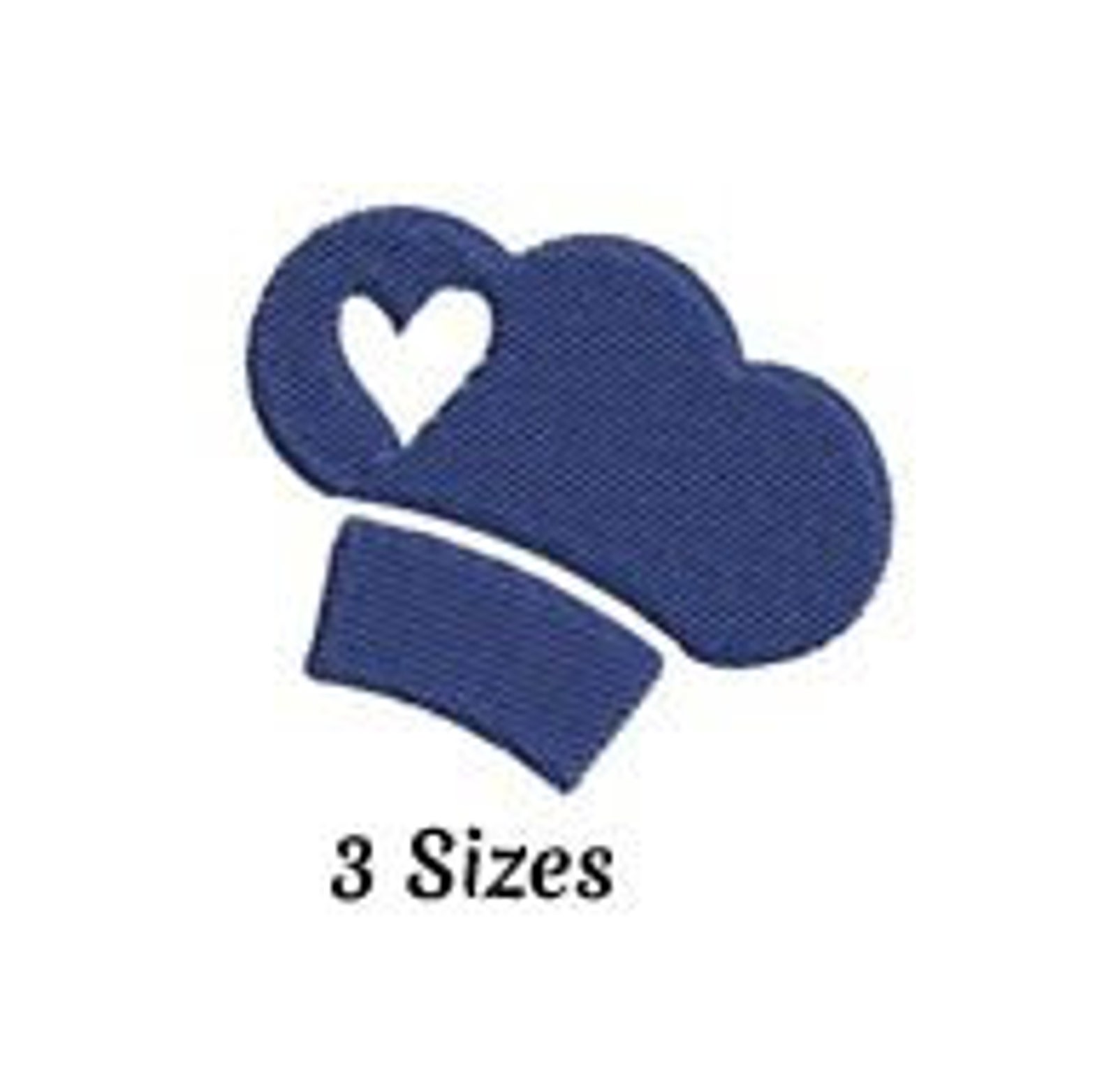 Mini Chef Hat Embroidery Design Cooking Baking Small Machine Etsy