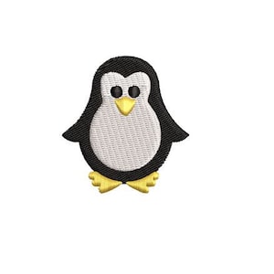 Penguin Embroidery Design Mini Small Baby Machine Embroidery Pattern Shirt Embroidery
