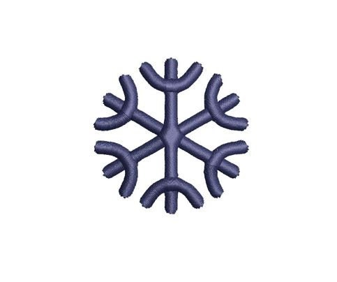 Mini Snowflake IV Machine Embroidery Design