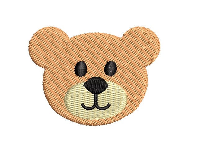 [GRAVER]★SMALL FLOWER BEAR FACE EMBROIDERY SMILE SWEATSHIRT GRAVER]☆SMALL FLOWER BEAR FACE EMBROIDERY SMILE HOODIE