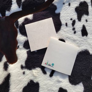 Teacher Sticky Notes - Teacher School Supplies - Teacher Desk - Western Sticky Notes - Western School Supplies - Western Office Supplies