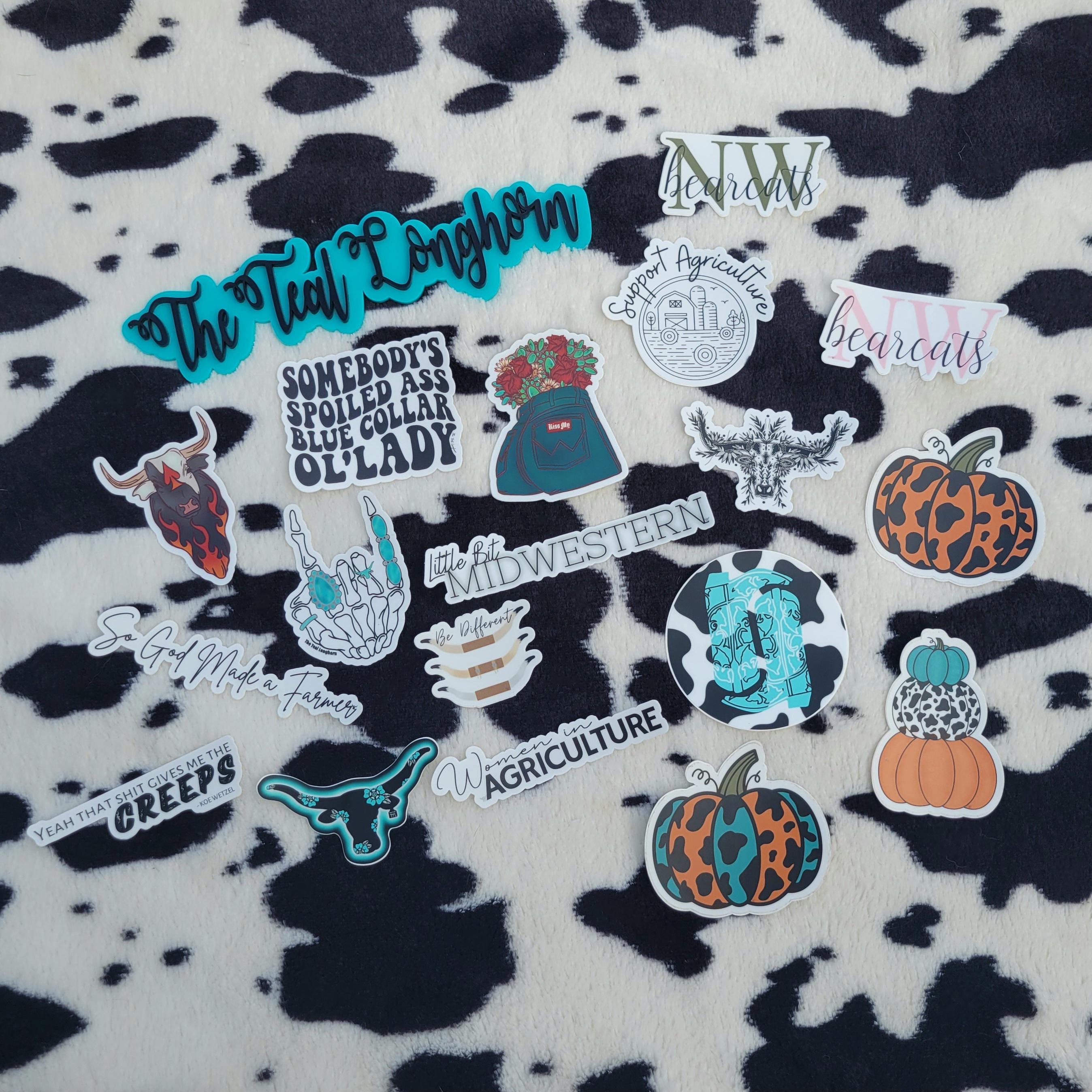 Agricultural Stickers - Support Agriculture Sticker - Women in ...