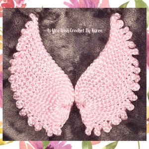 Crochet Angel Wings Pattern Pdf, Crochet Wings Pattern, Christmas Angel ...
