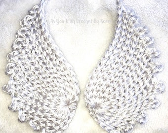 Free Crochet Angel Wings Pattern • Craft Passion