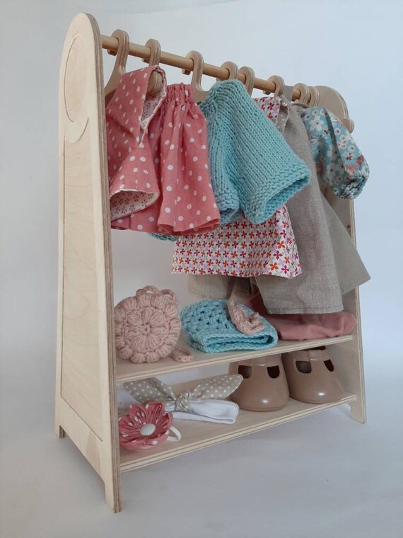Baby doll sales clothes hangers