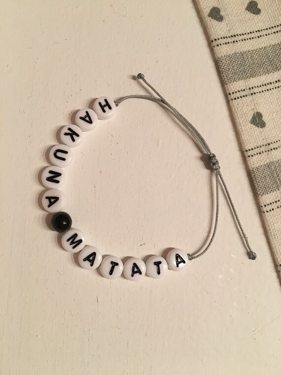 hakuna matata bracelet