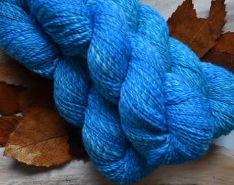 TURQUOISE...handspun wool