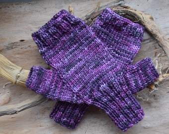 AUTUMN TIMELESS... Arm warmers / hand c warmers made of hand-dyed wool with bamboo