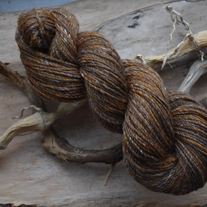 HAZEL... hand-spun merino wool / silk image 2