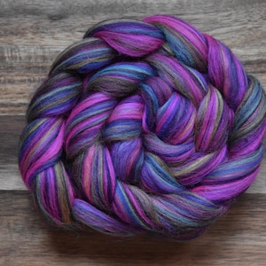 FEUERWERK... Kammzug zum spinnen und filzen / Roving for spinning and felting (KA6023)