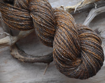 HAZEL... hand-spun merino wool / silk