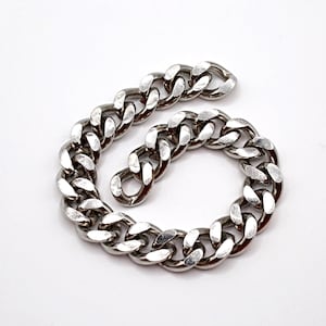 10&quot;inches Chunky Cuban Link Chain,Steel Cuban Chain for Bracelet