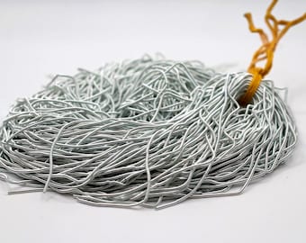 200ft Cool White French Bullion Wire ,Pastel Smooth Purl Wire , Gimp Wire, French Embroidery Wire,Metal Embroidery Wire,Goldwork French Wire