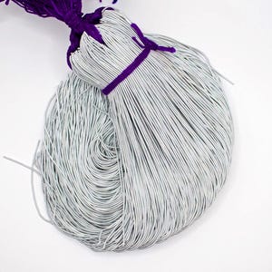 Snow White French Bullion Wire ,Goldwork  Smooth Purl Wire White , Gimp Wire, French Embroidery Wire, Metal Embroidery Wire