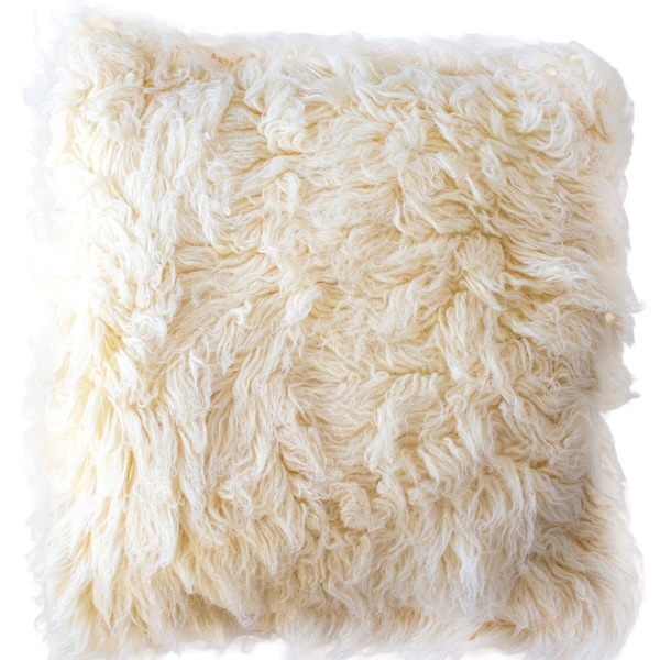 Coussin Flokati 50 x 50 cm Sans remplissage