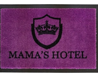 Doormat MAMA ́S HOTEL 060 x 040 cm