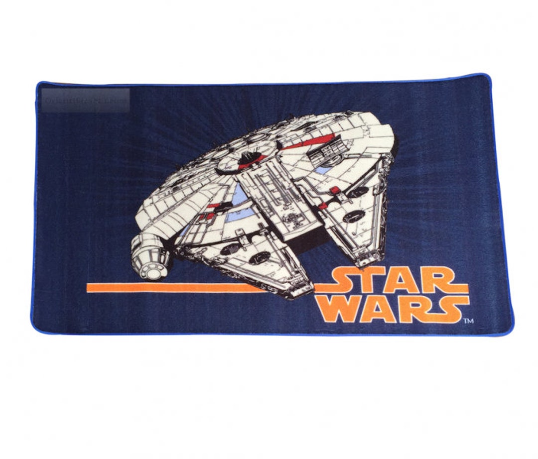 Alfombra Star Wars 160 x 100 cm Halcón Milenario SW74 Etsy España