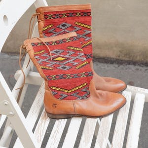 Kilim Boots Shoes - Etsy display picture 1