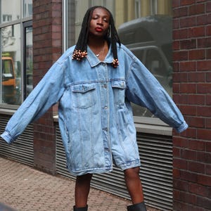 Slouchy Denim Jacket - Etsy