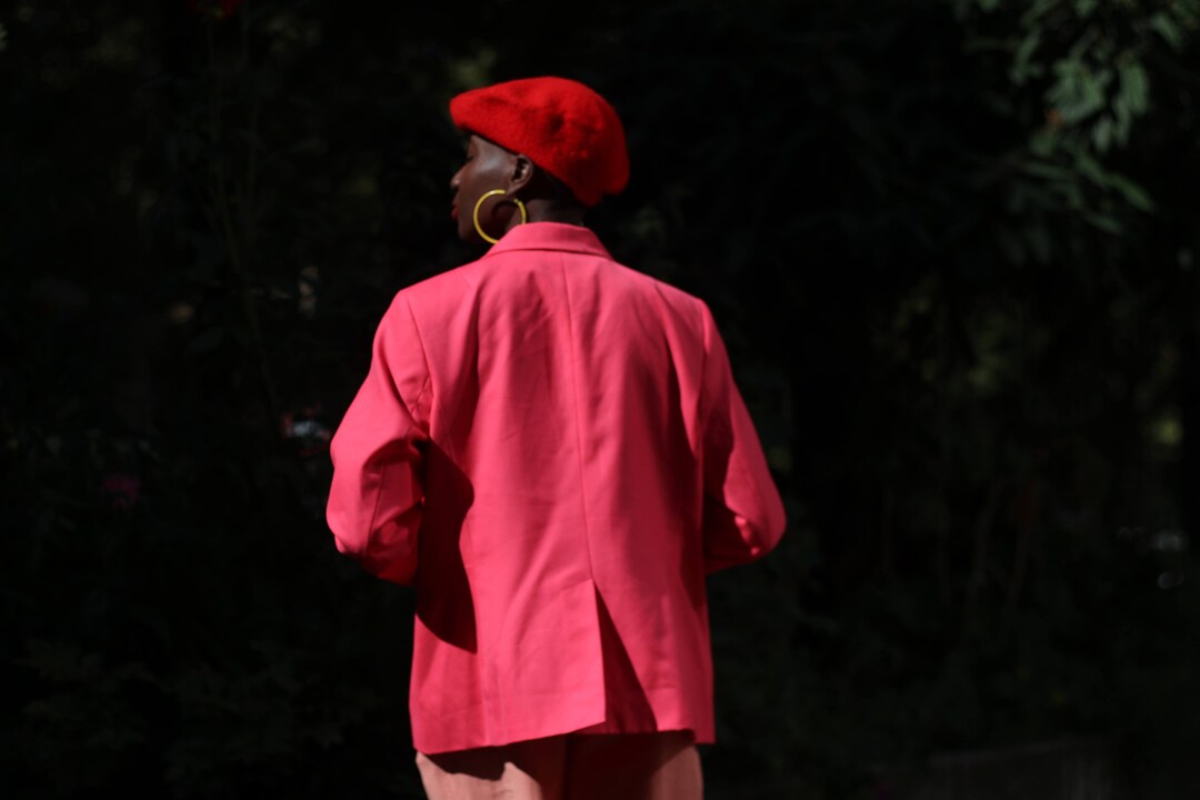 vintage-talbot-s-blazer-90s-suit-jacket-feminine-pink-etsy