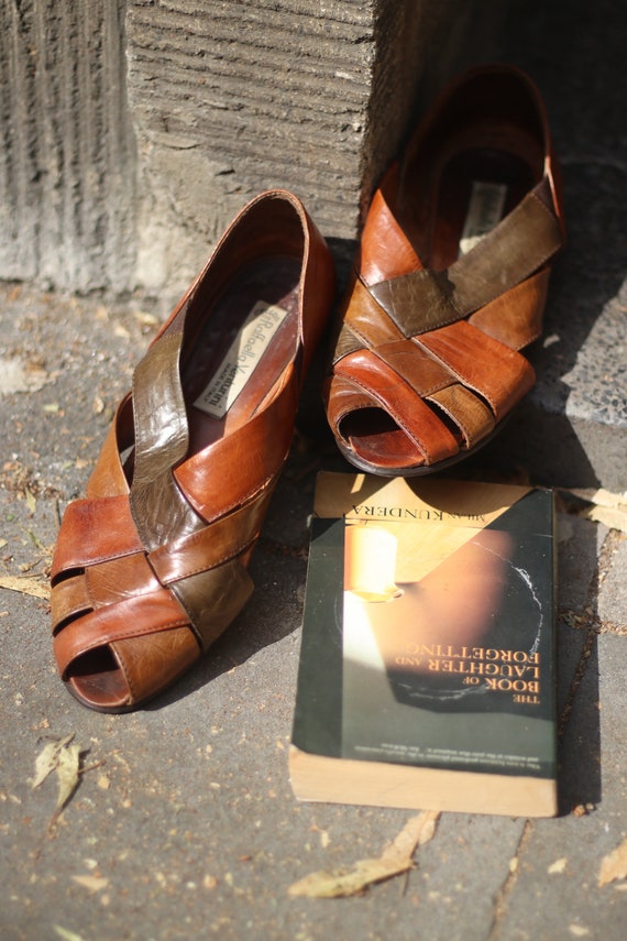 Vintage 70s Raffaella Venturini Made in Italy Brow
