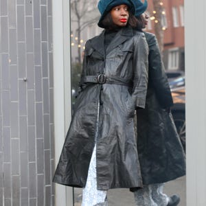 Rubber Trench Coat - Etsy UK