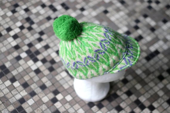 Original Hans Heitsch iceland hat| Vintage green … - image 1
