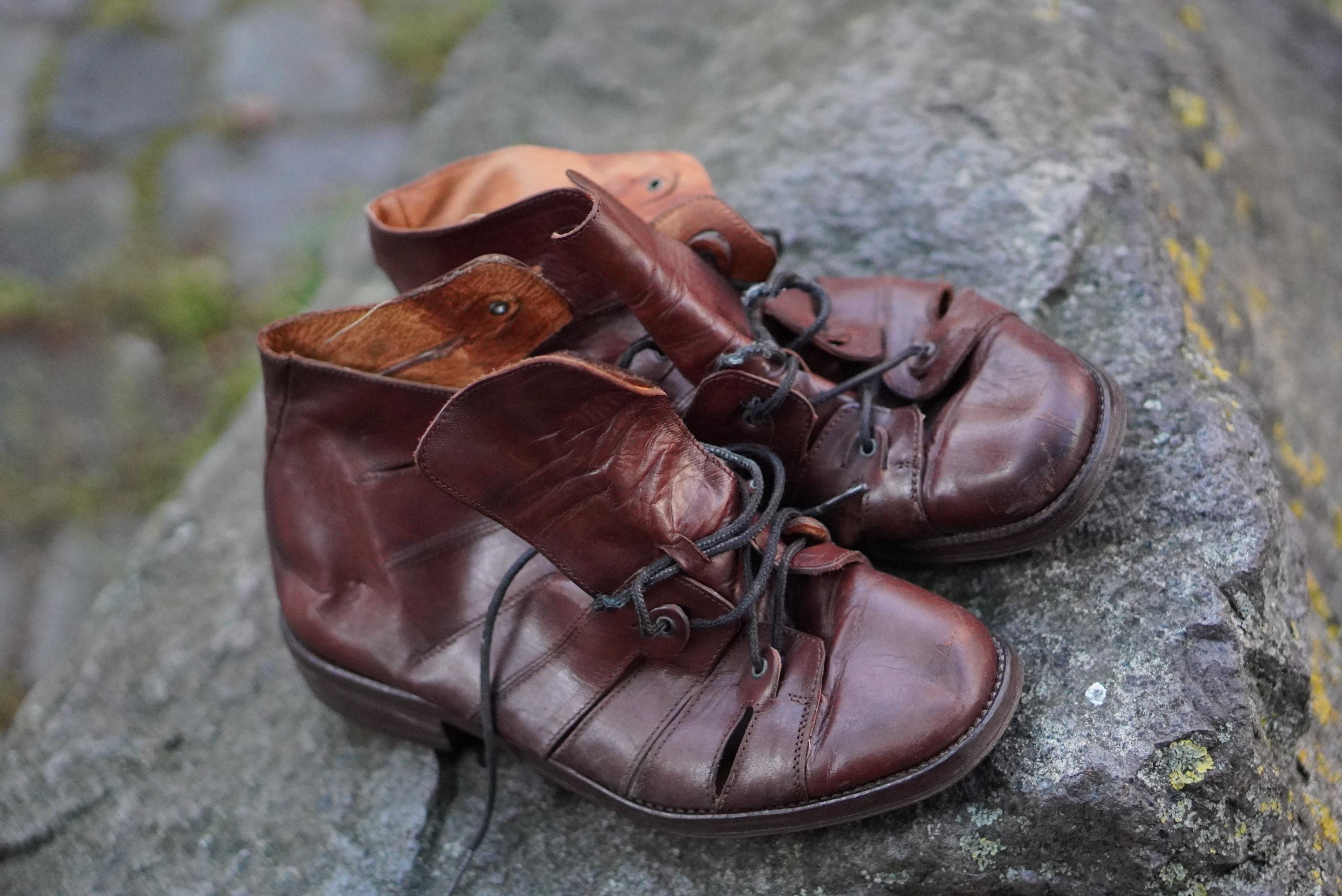 Y’s 90’s Aviator Lace-Up Sandal Boots 90s Lace up Sandals - Etsy