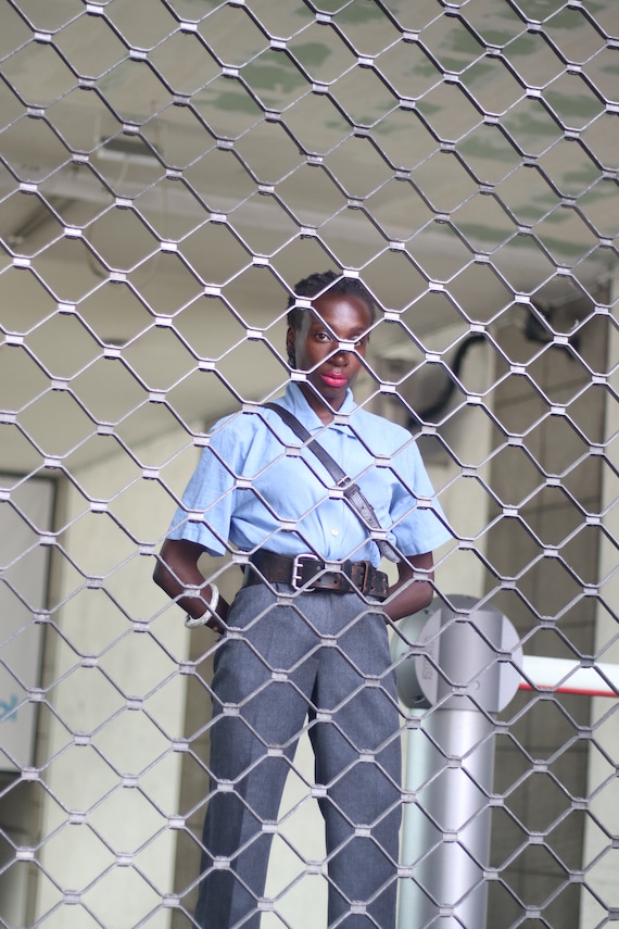 Vintage Ben Barton New York grey wool pants 90s pin … Gem